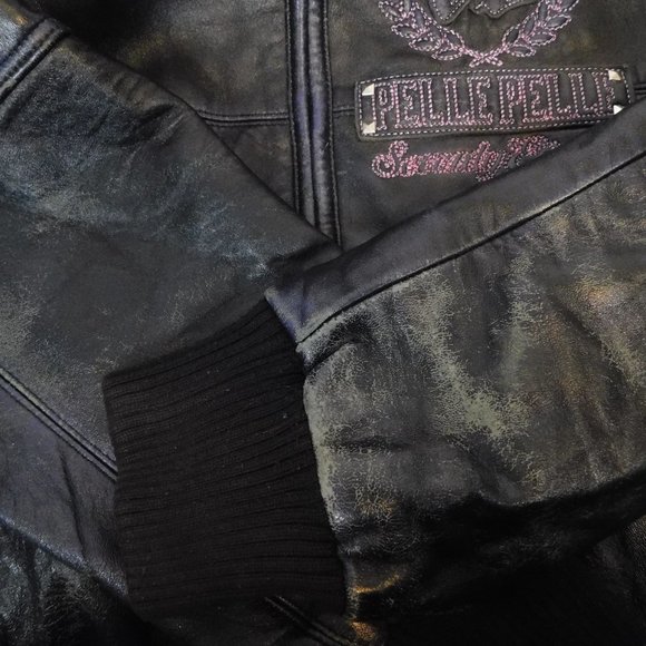 PellePelle Leather Jacket 16 CL3680 0920 - Picture 10 of 16